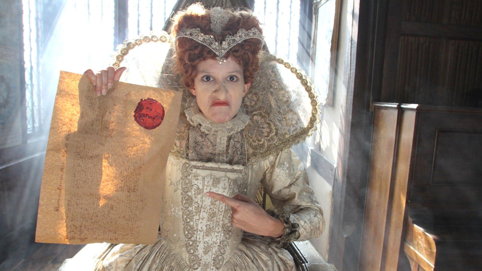 Still from Mardy Mary Queen of Scots Special