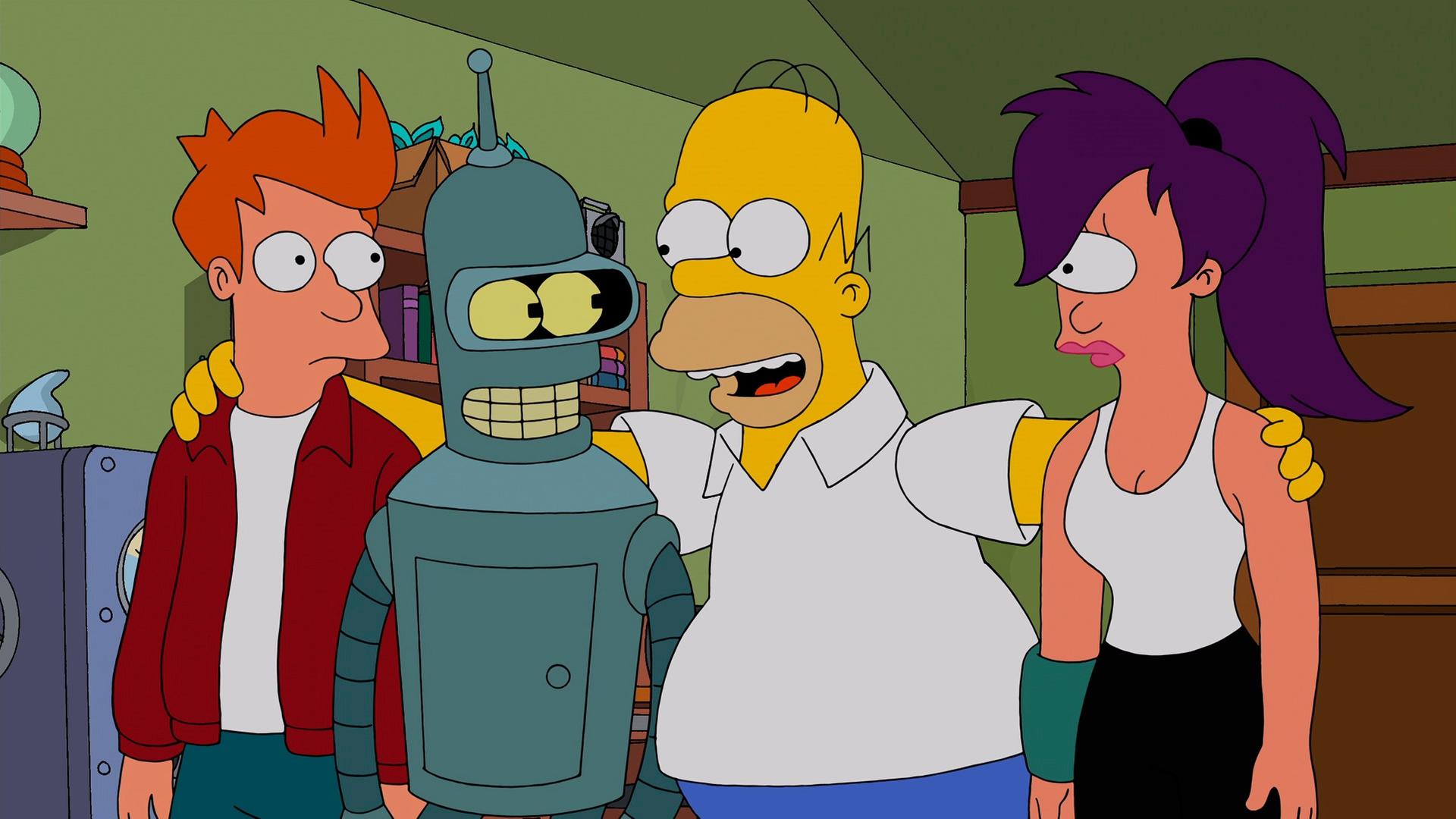 Still from Simpsorama