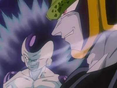 Still from The Resurrection of Cell and Frieza