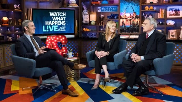 Still from Samantha Bee & Dan Rather
