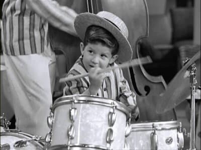 Still from Little Ricky Gets Stage Fright