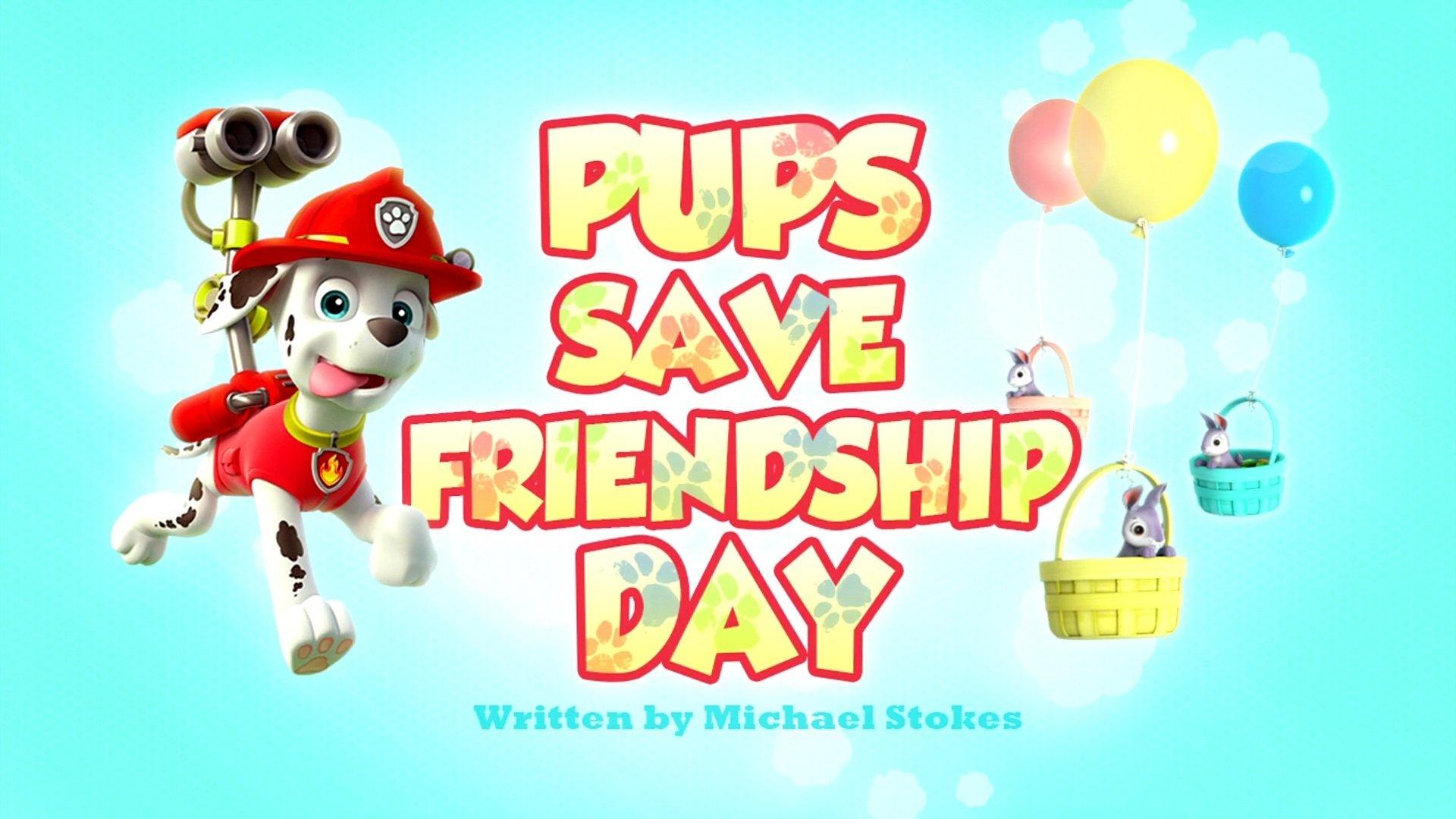 Still from The Pups Save Friendship Day