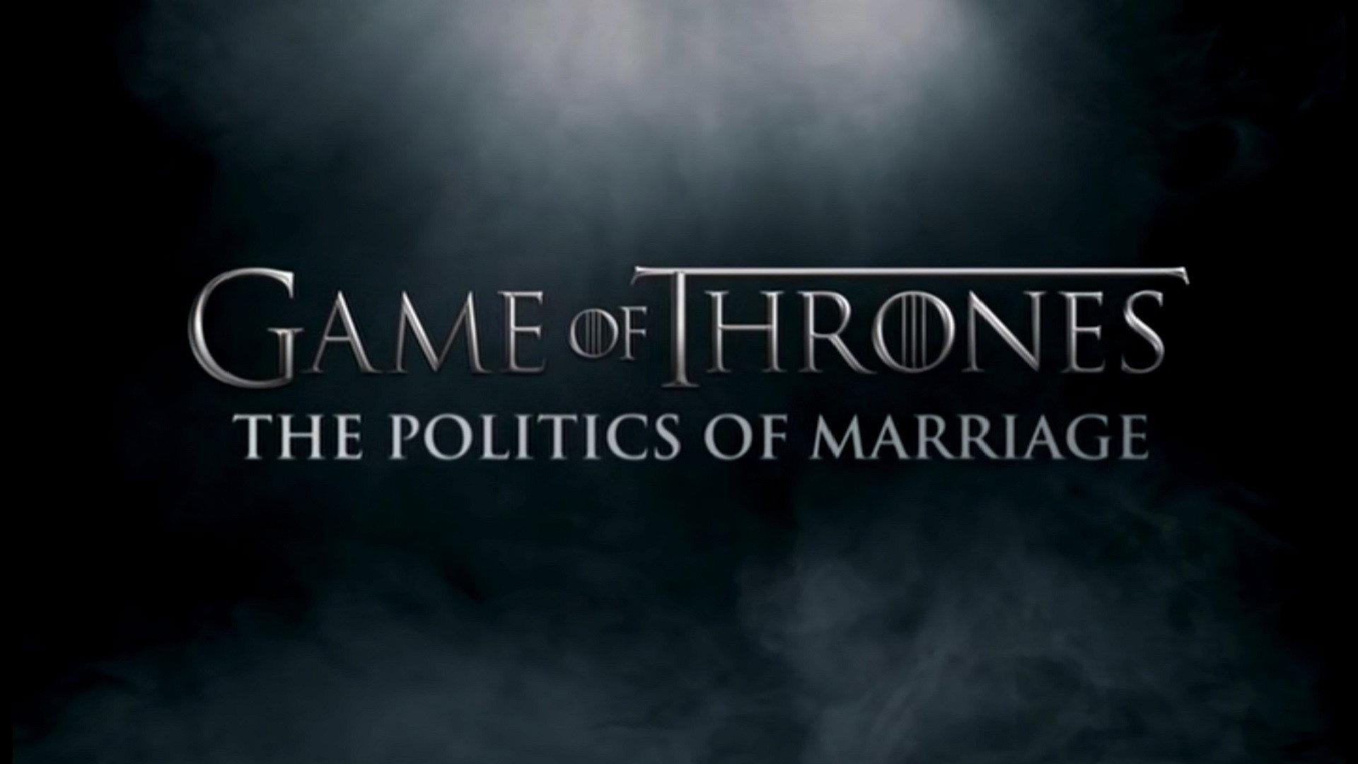 Still from The Politics of Marriage