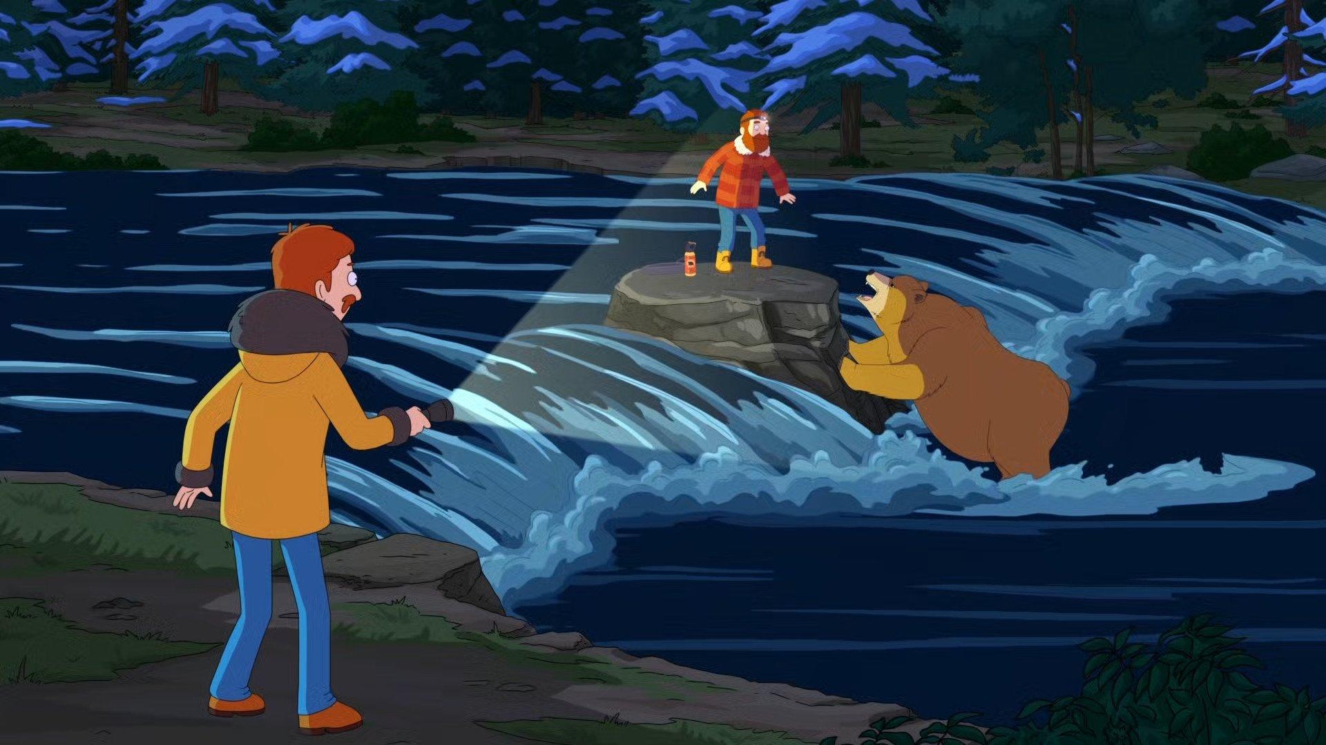 Still from Bear of Beeftown Adventure