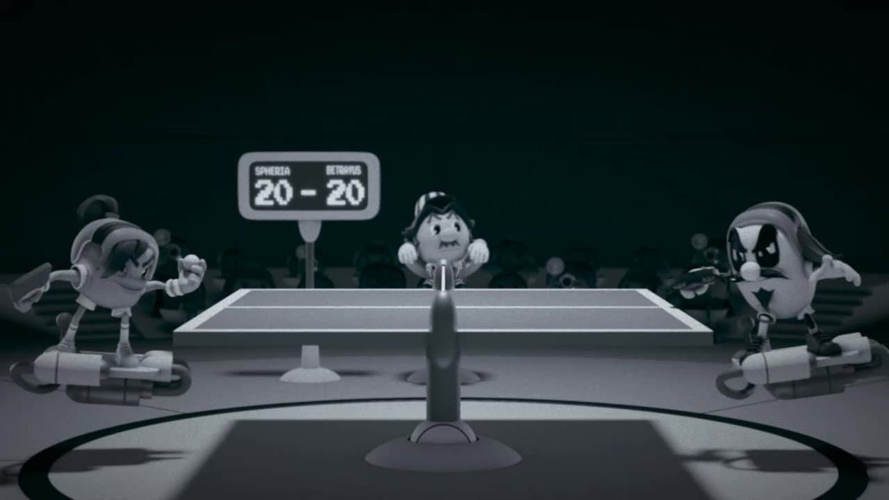 Still from Pac-Pong Fever