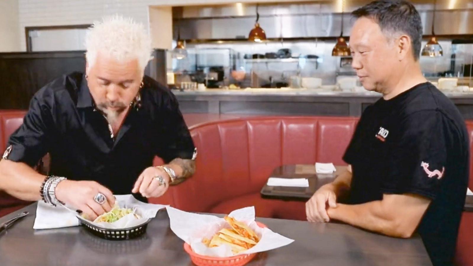 Still from Triple D Nation: Flavors from Afar