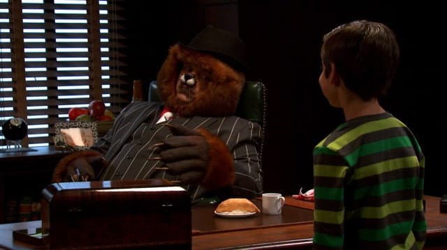 Still from The Quadfather