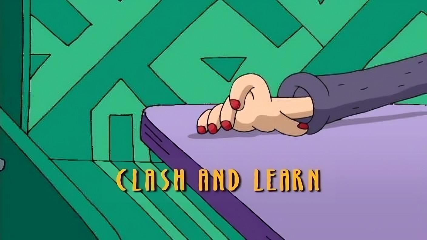 Still from Clash and Learn
