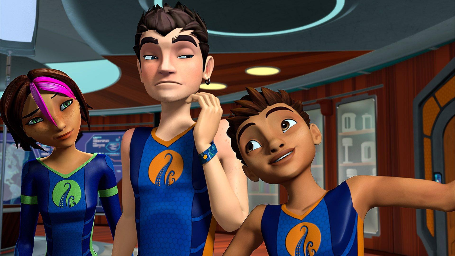 Still from Finn Comes Aboard