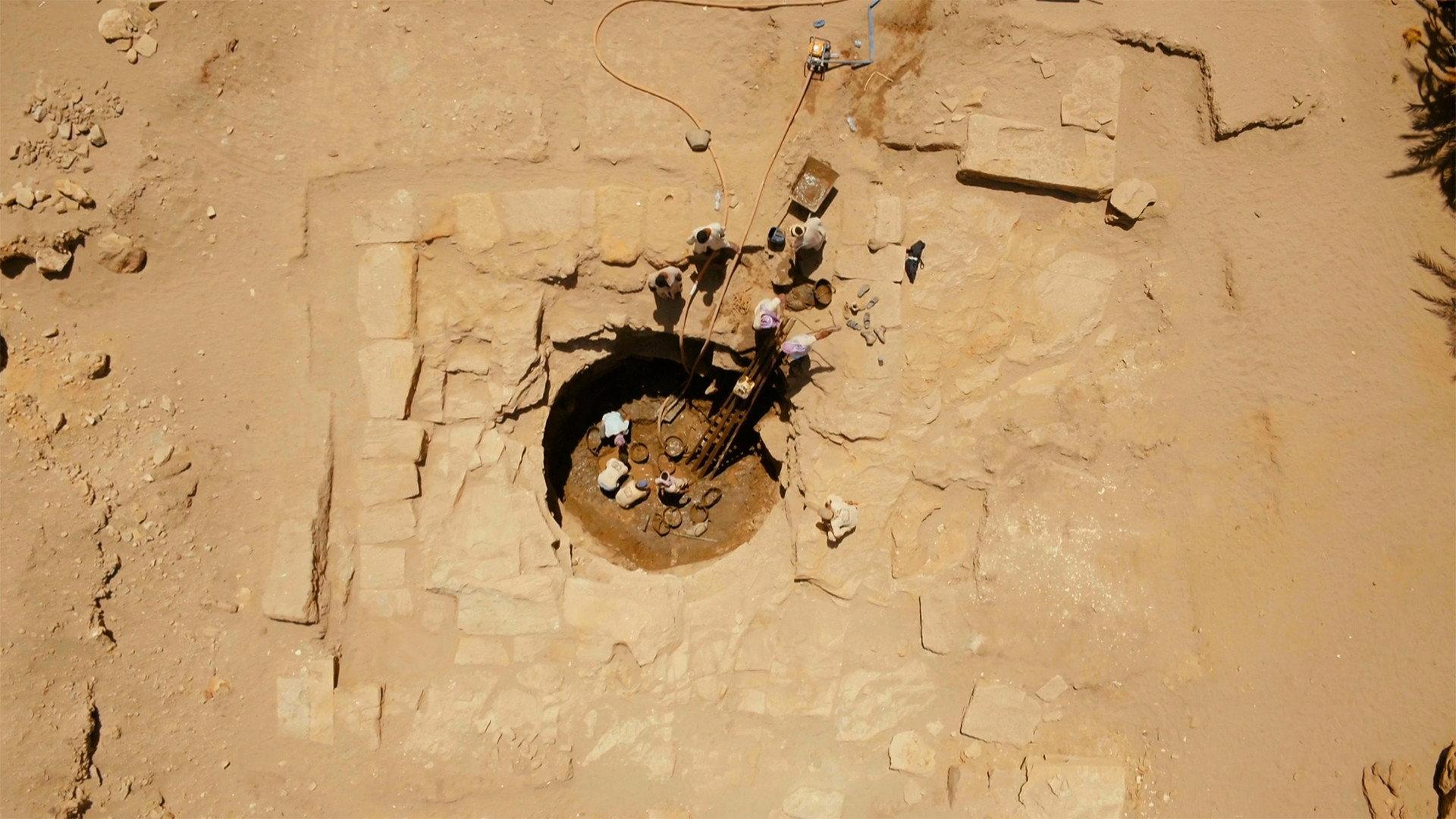 Still from Cleopatra, Egypt's Last Pharaoh