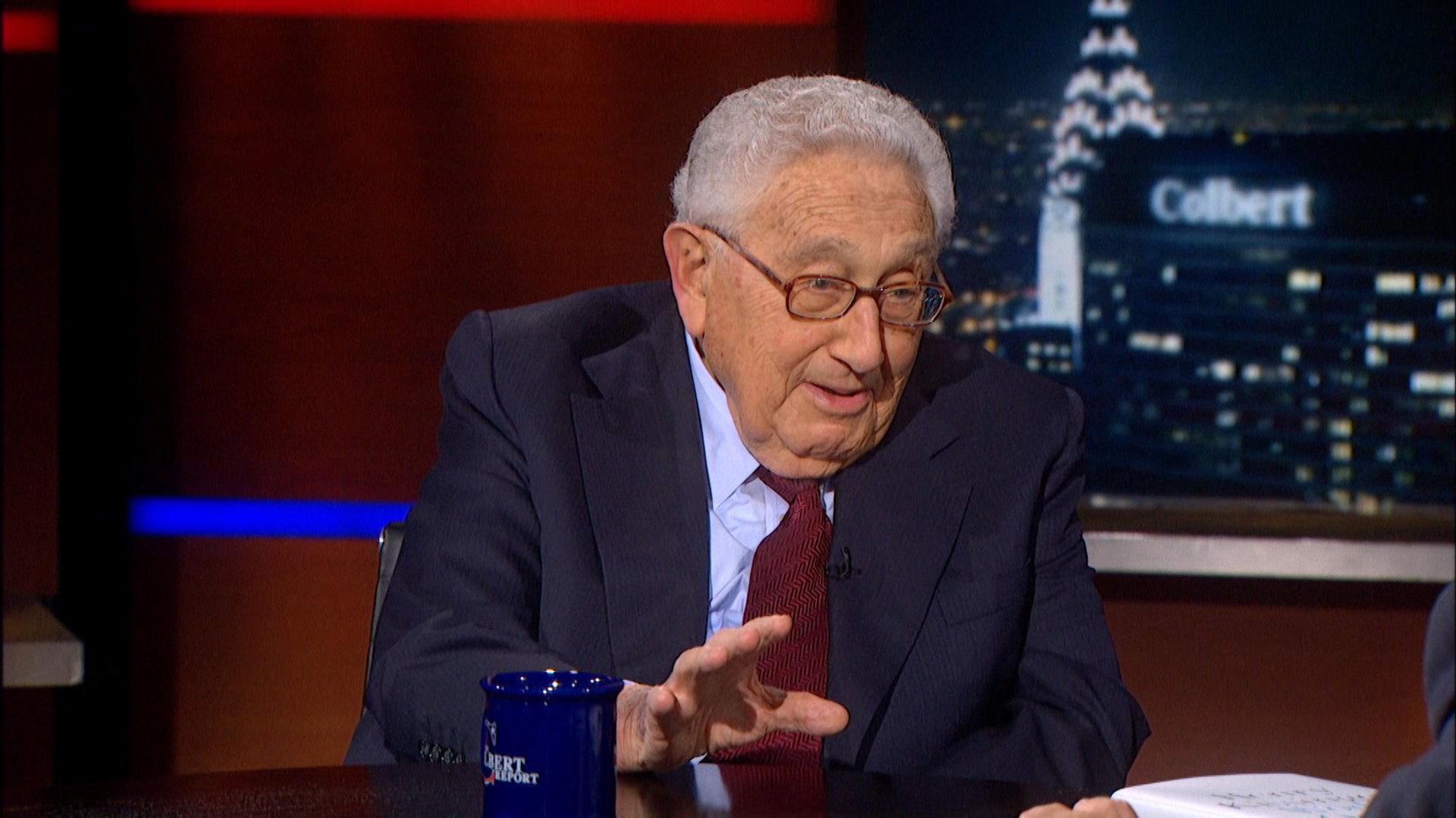 Still from Henry Kissinger