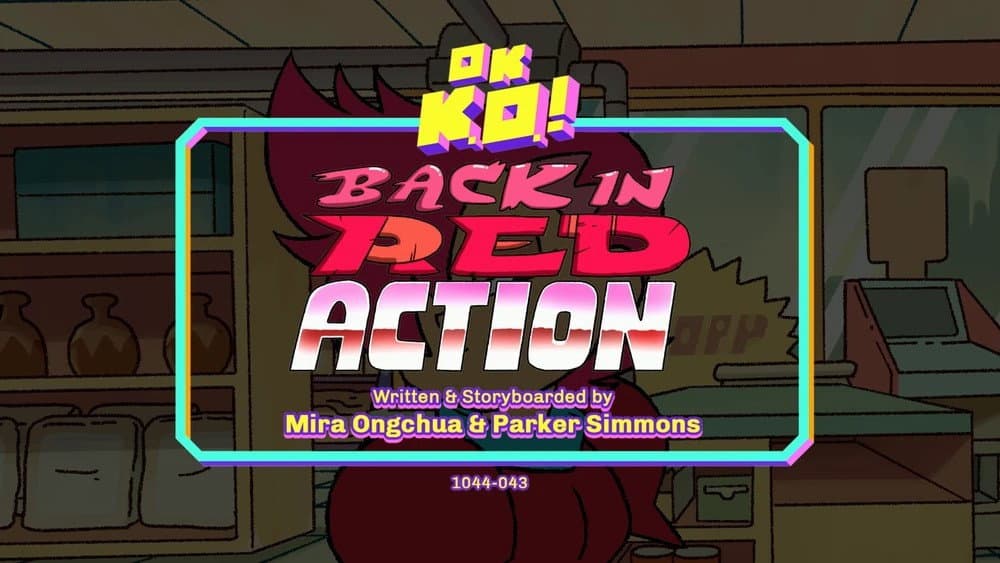Still from Back in Red Action