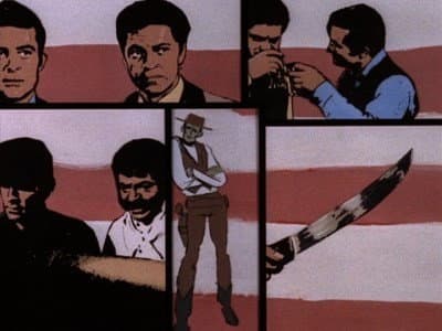 Still from The Night of the Big Blackmail