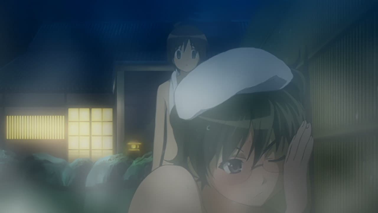 Still from Shakugan no Shana Special: Love and Outdoor Hot Spring Tutorial!