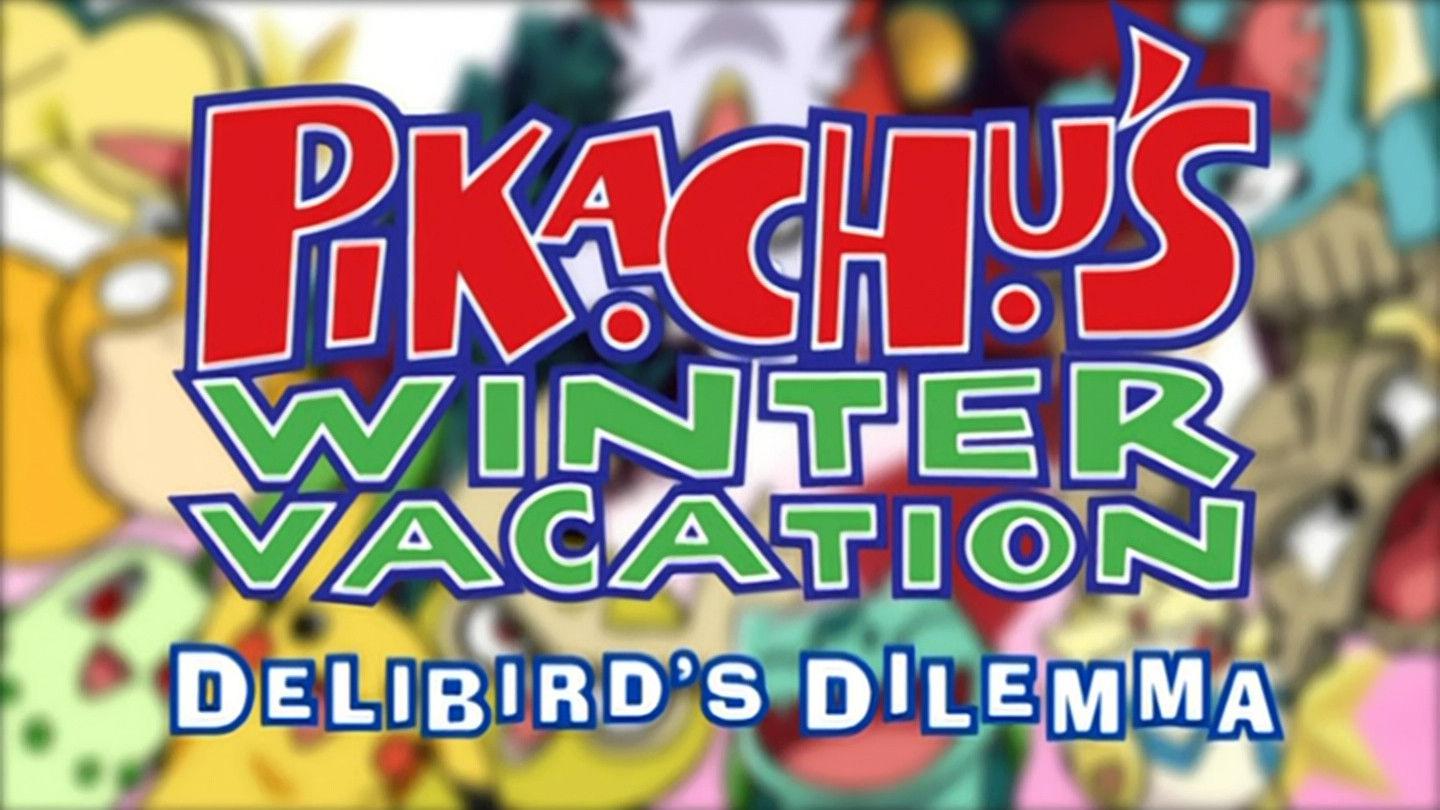 Still from Pichu & Pikachu's Winter Vacation 2001
