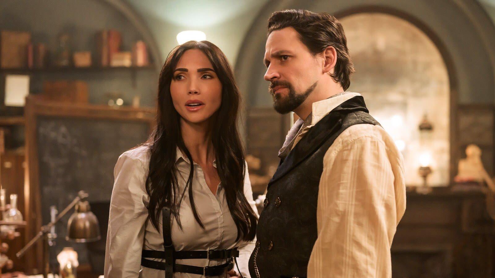 Still from And the Ghost Train