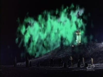 Still from Death at Sunset / Collision