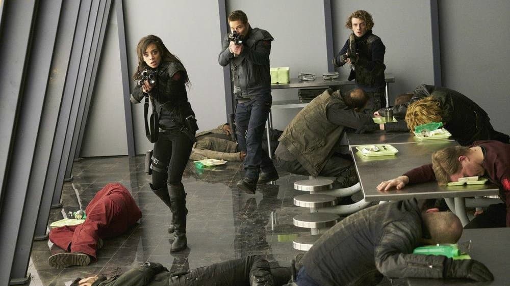 Still from Attack the Rack