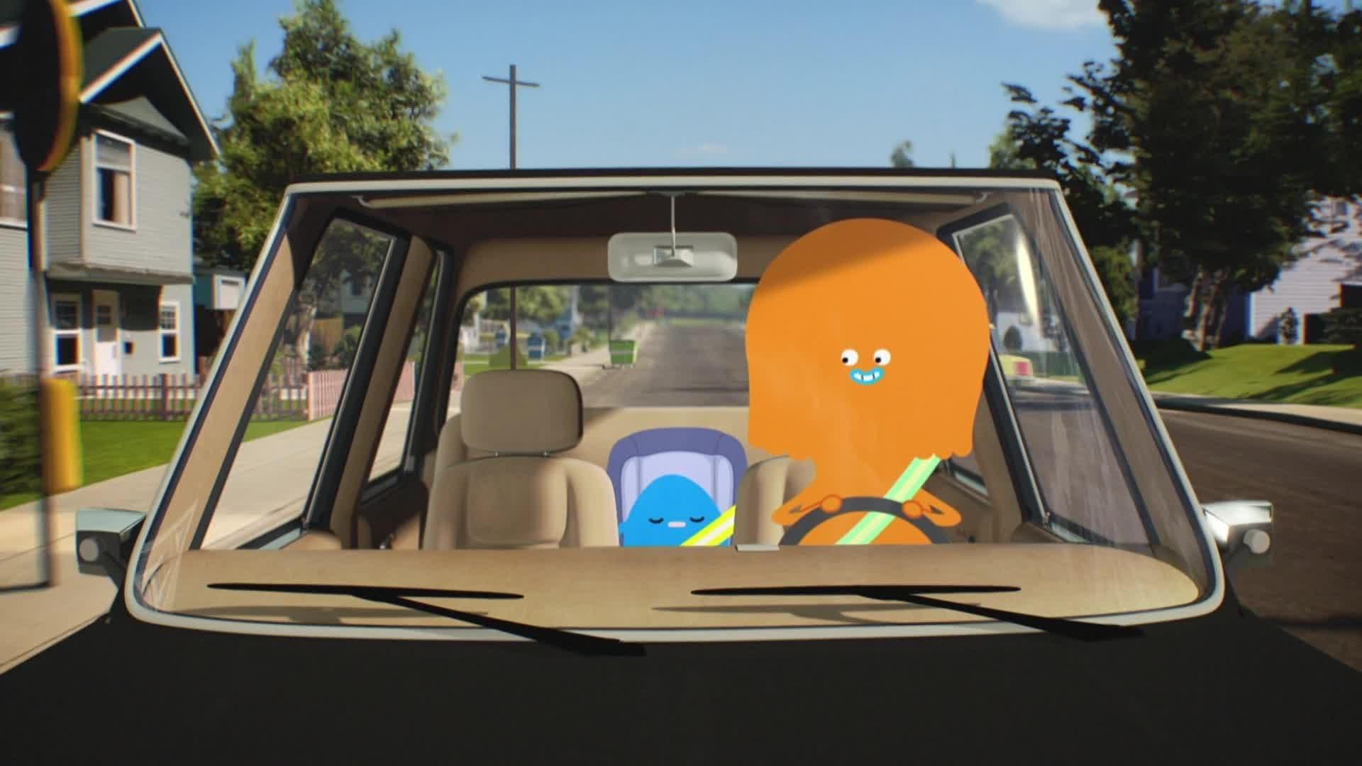 Still from The Extras