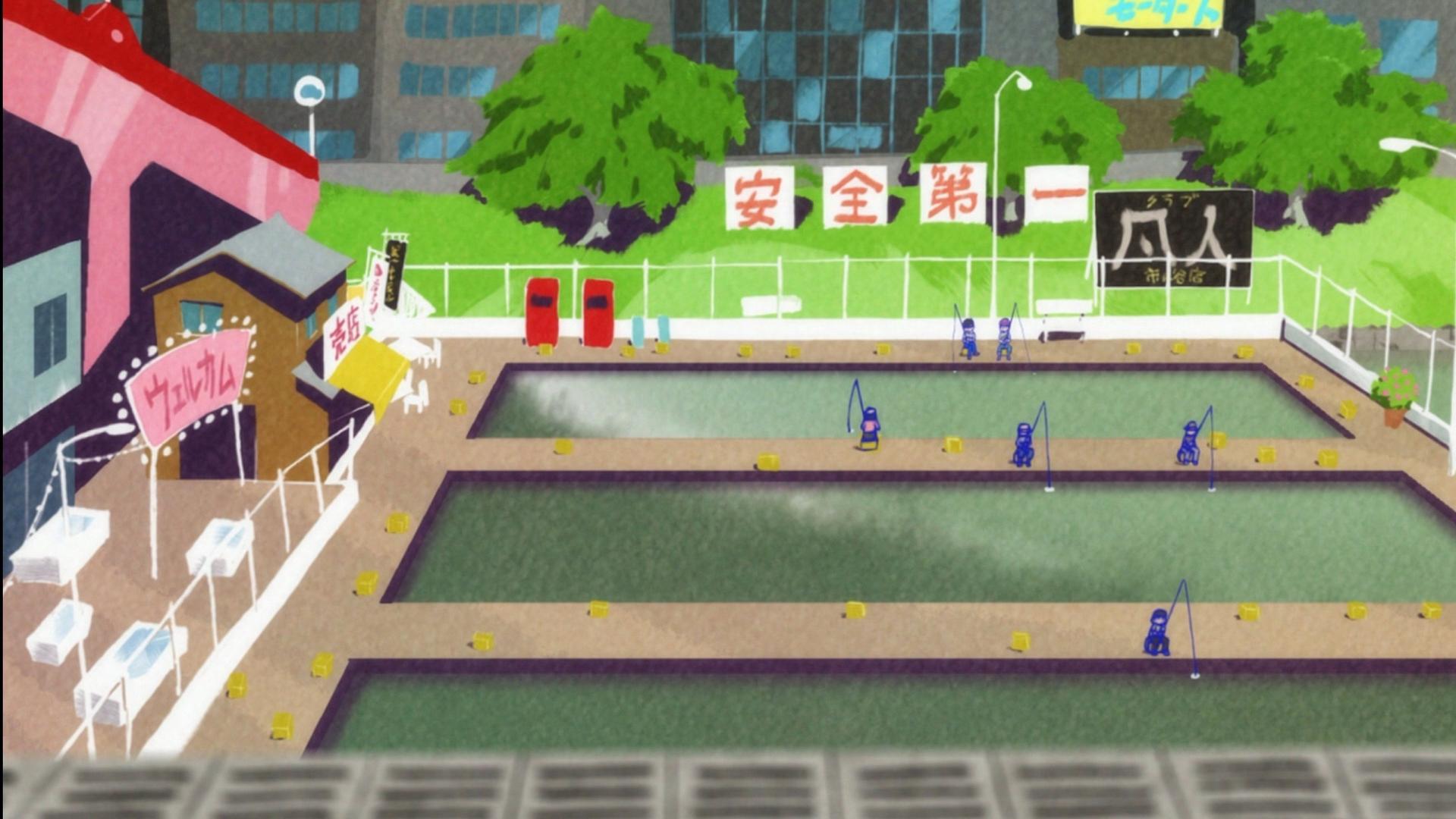 Still from Let's Get a Job/The Melancholy of Osomatsu-kun