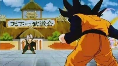 Still from Trunks vs. Goten