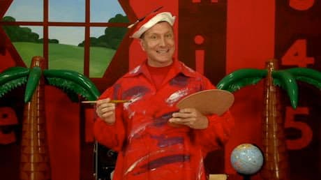 Still from Simon's Brush with Fame