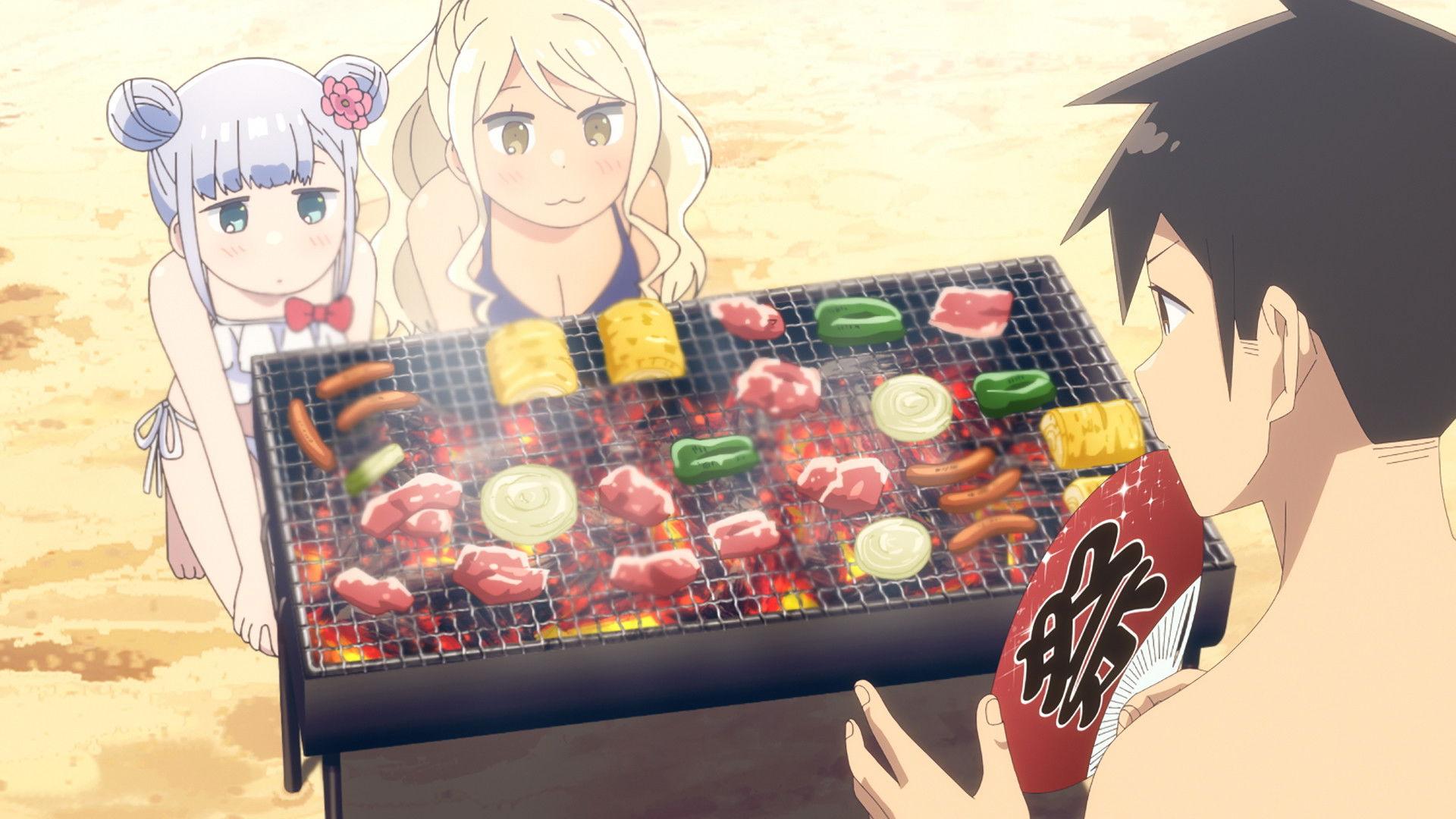 Still from Going Swimming, Huh?