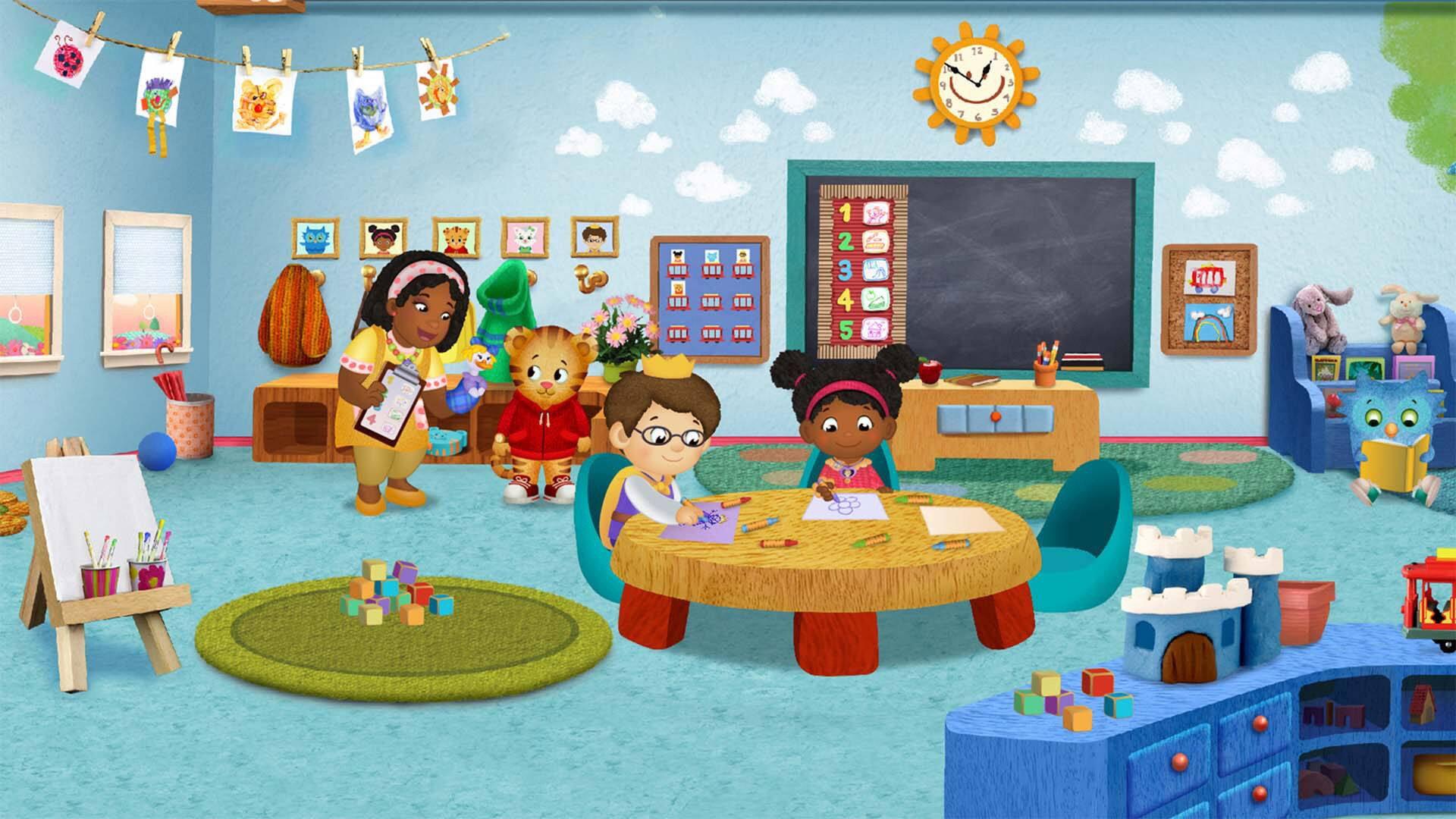 Still from Daniel Goes to School