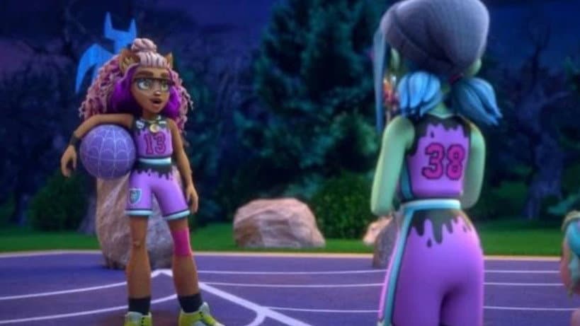 Still from Casketball Jinx