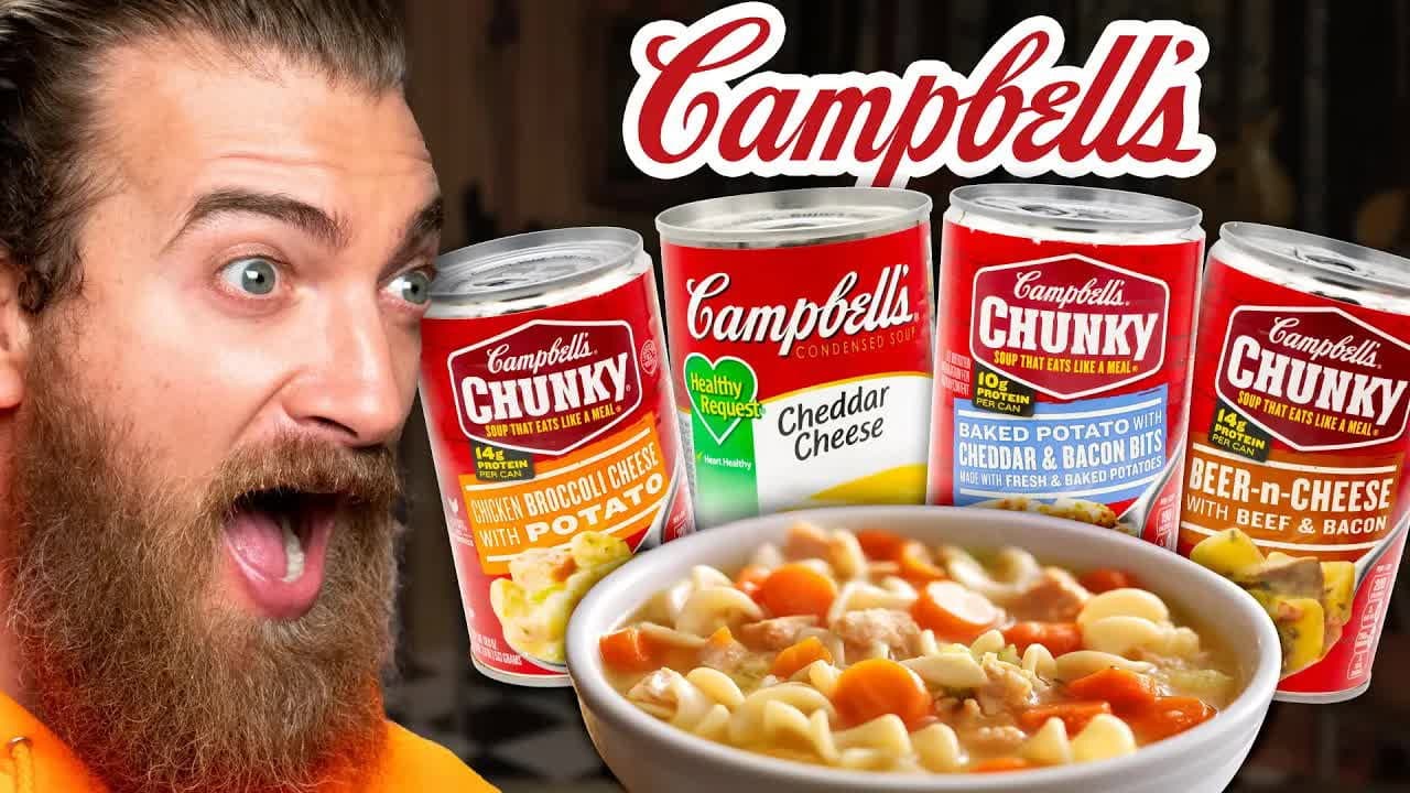 Still from What's The Best Canned Soup? (Taste Test)