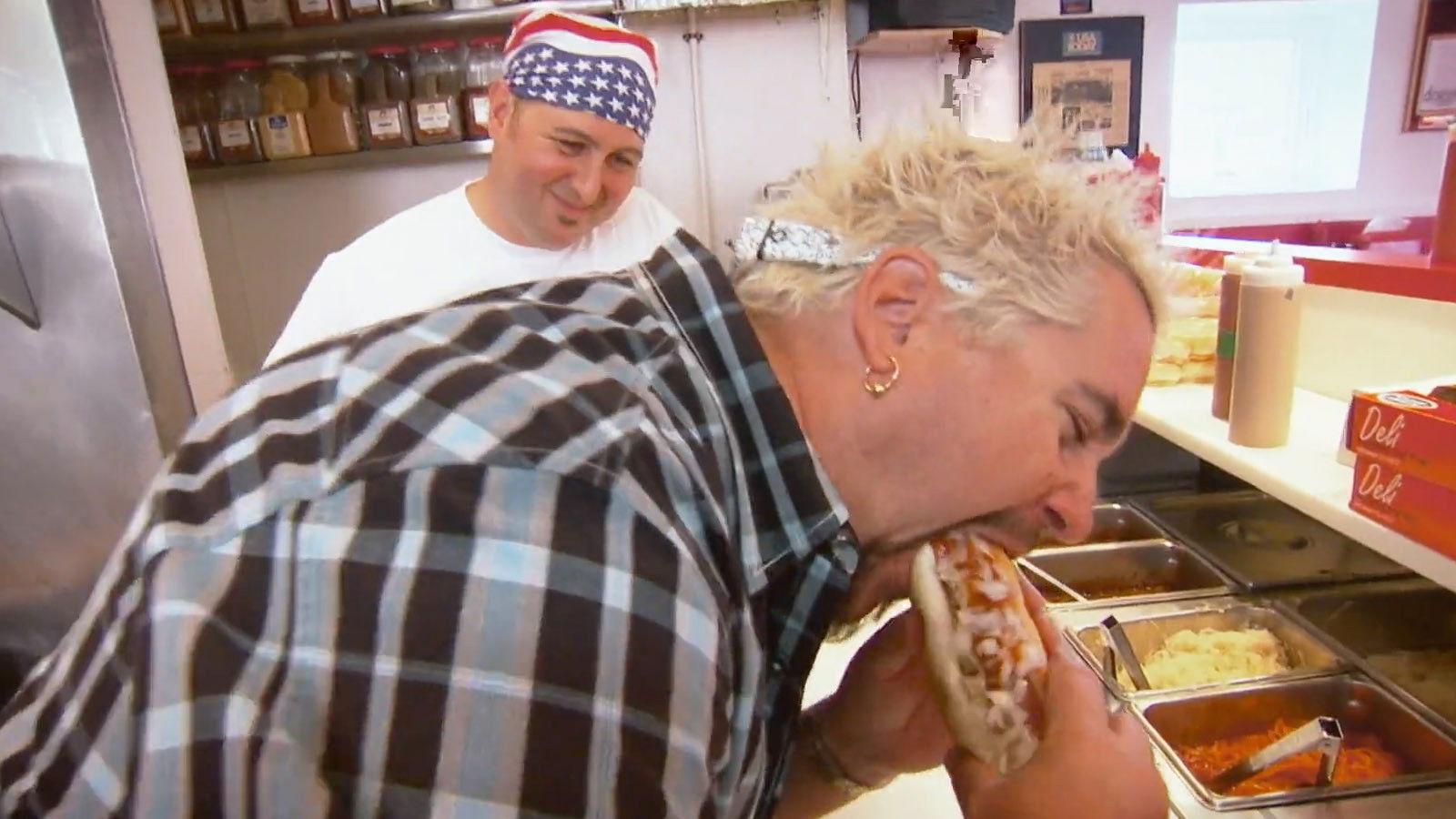 Still from Triple D Nation: Eats of the Northeast