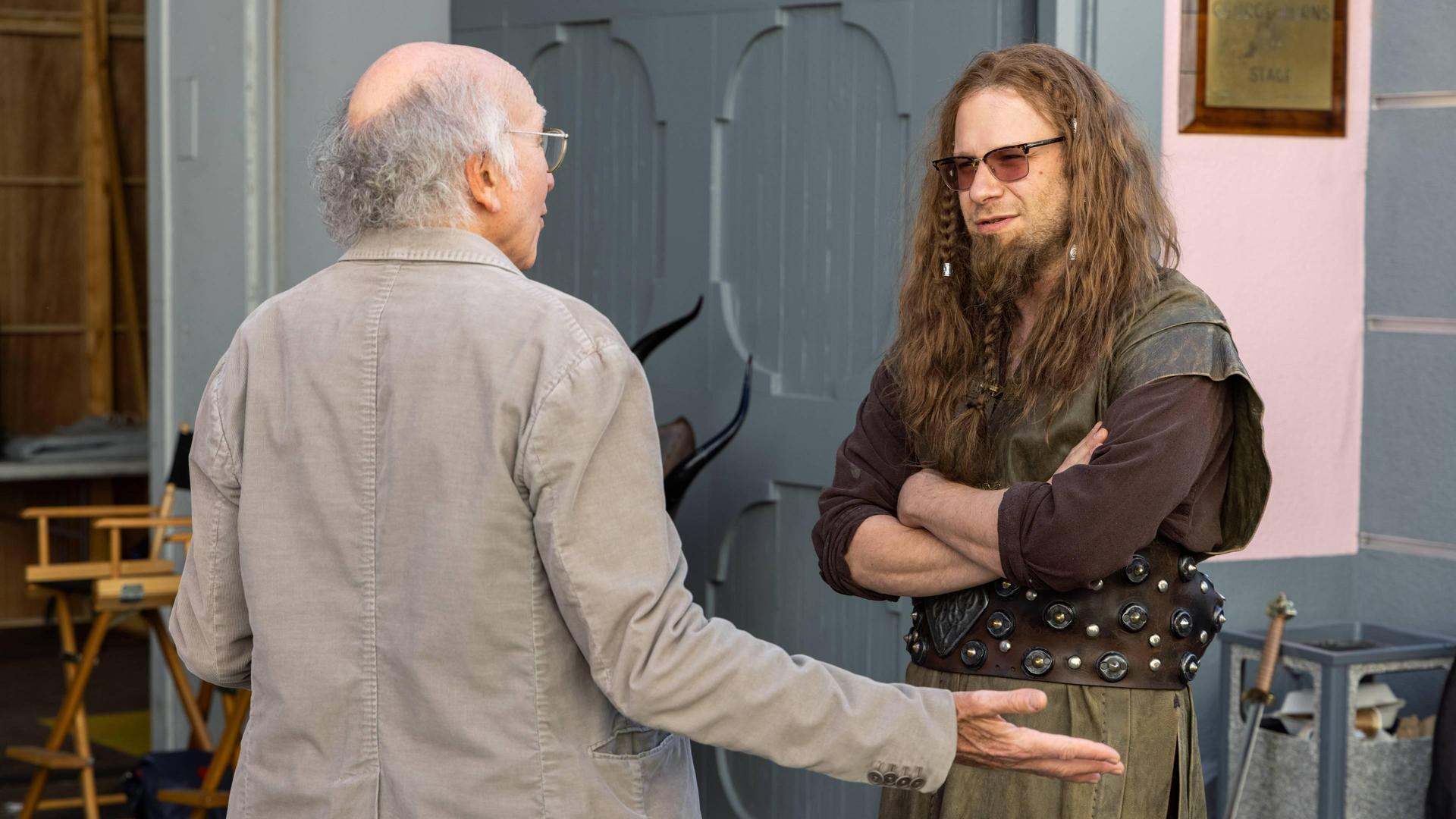 Still from Man Fights Tiny Woman