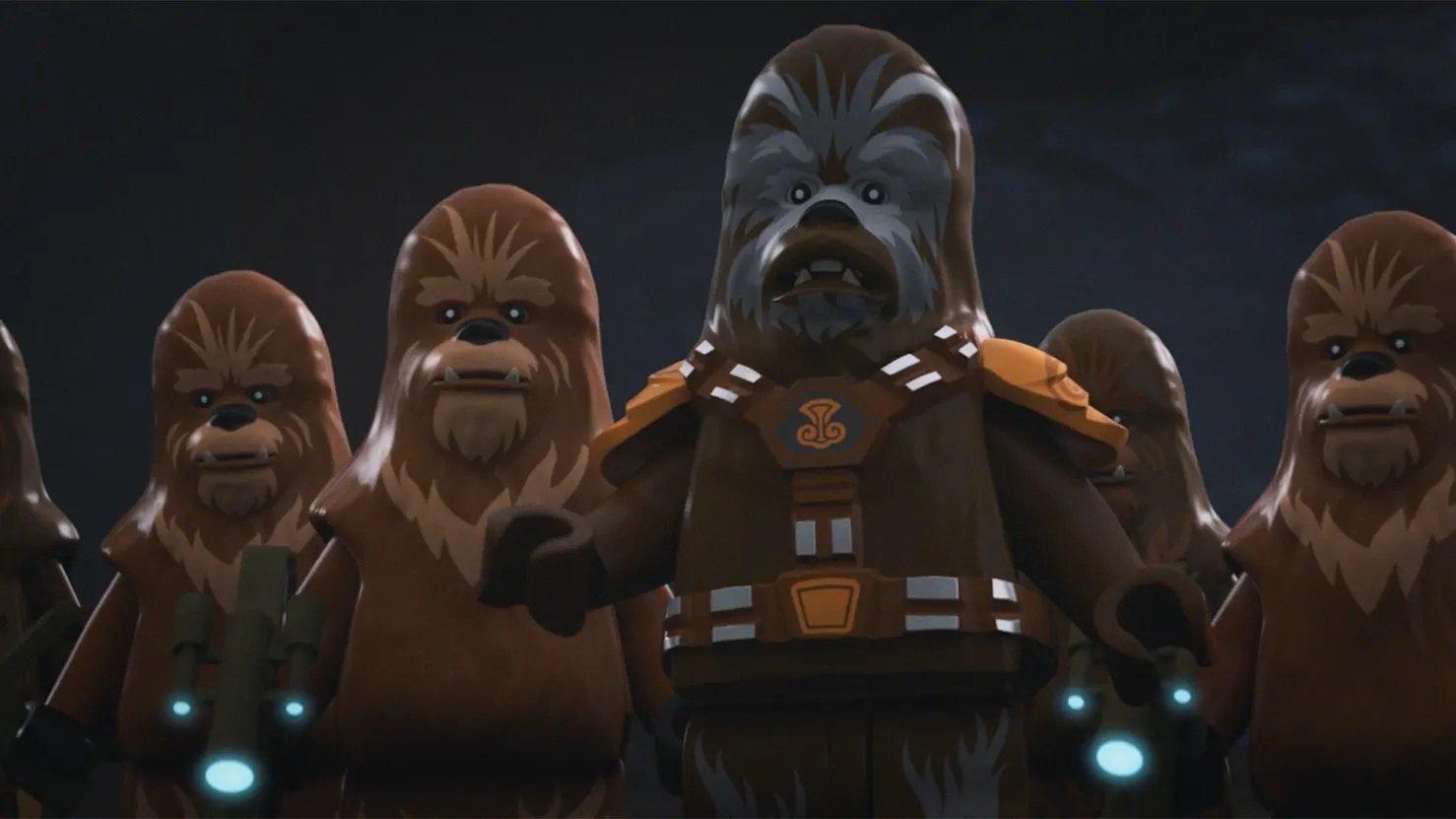 Still from Peril on Kashyyyk