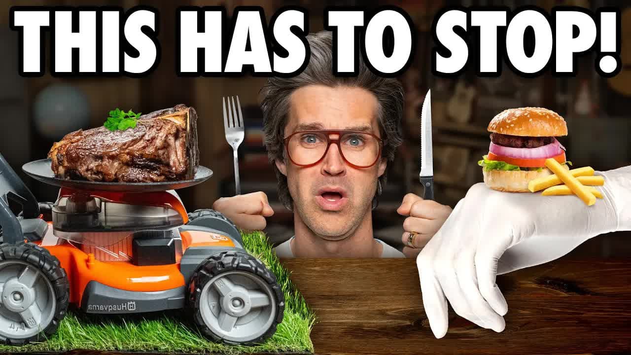 Still from Embarrassing Ways Restaurants Serve Food