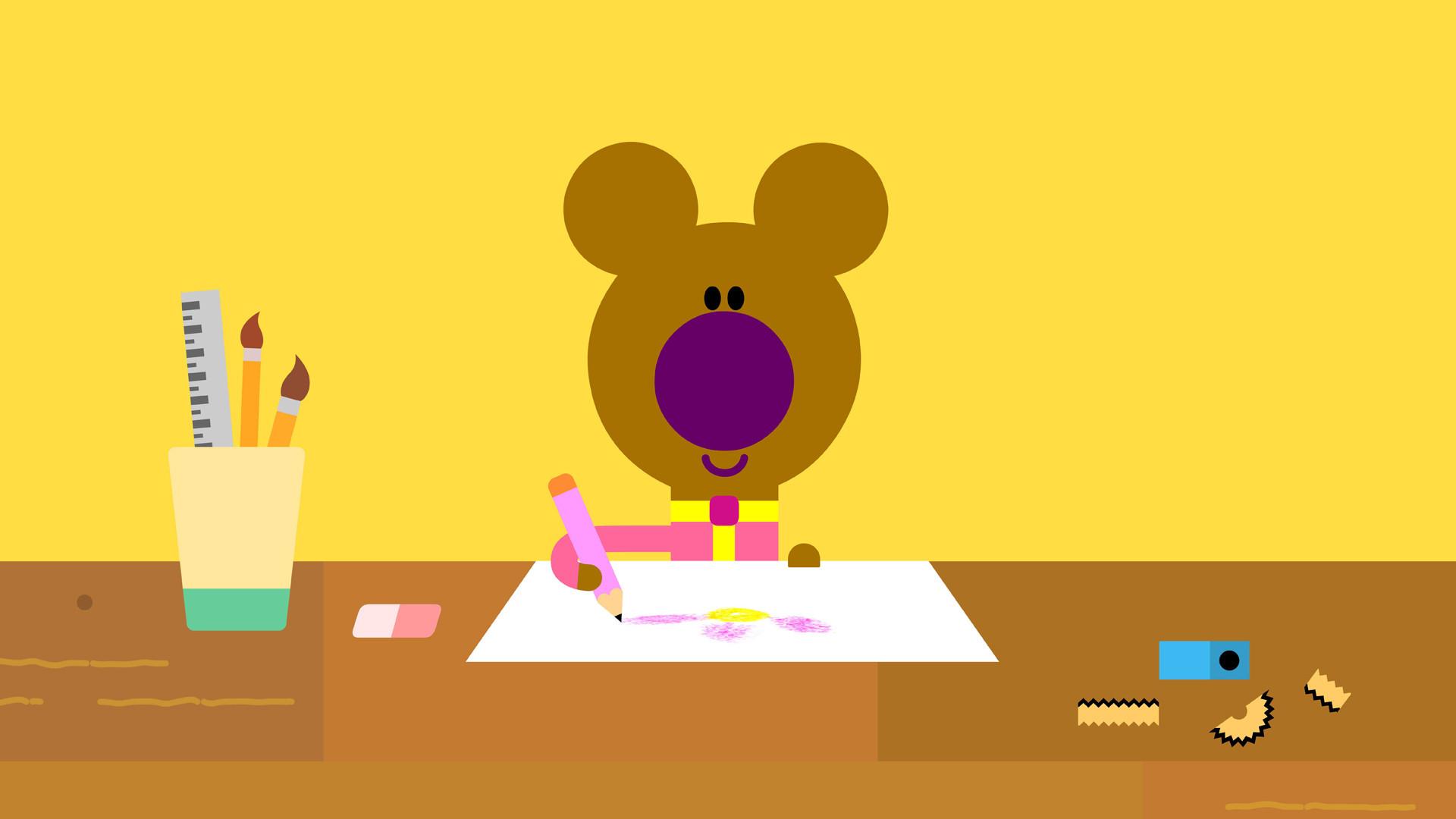 Still from The Drawing Badge