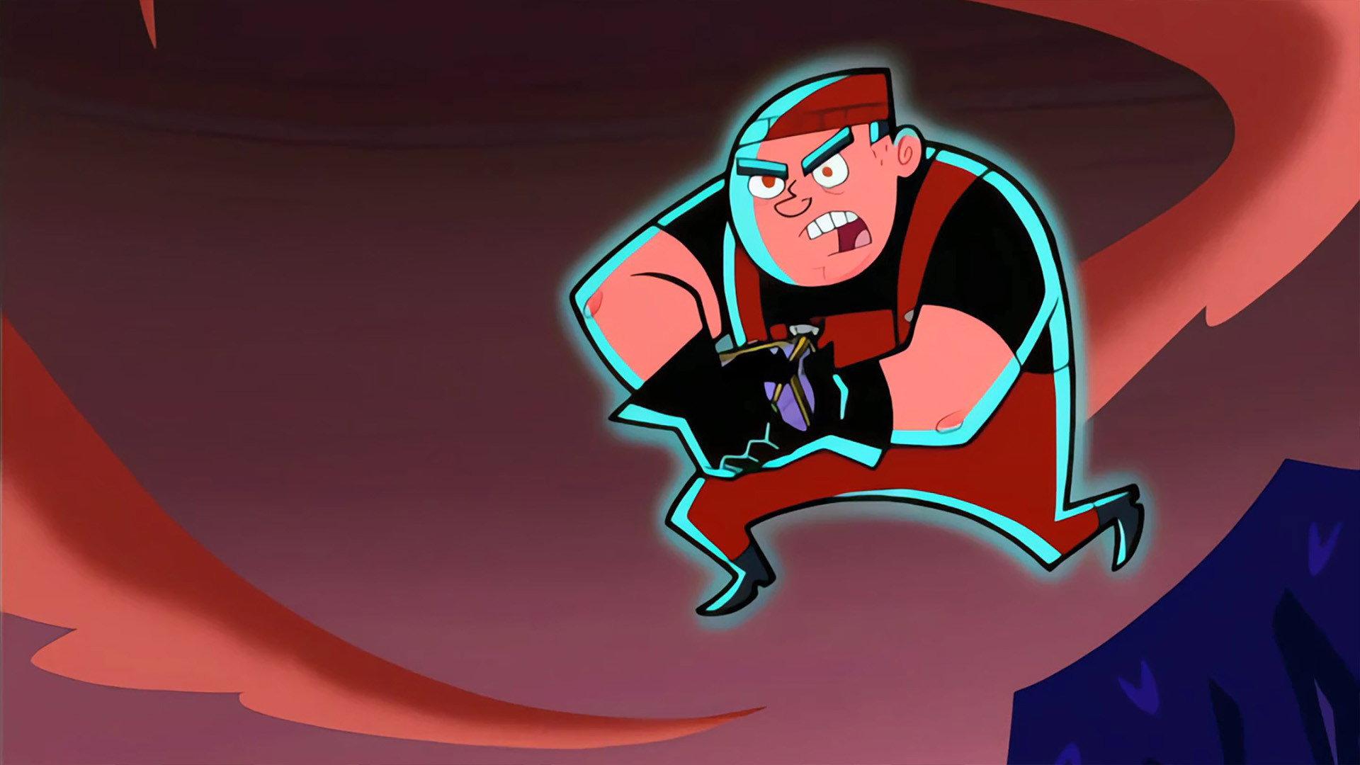 Still from Boxed Up Fury