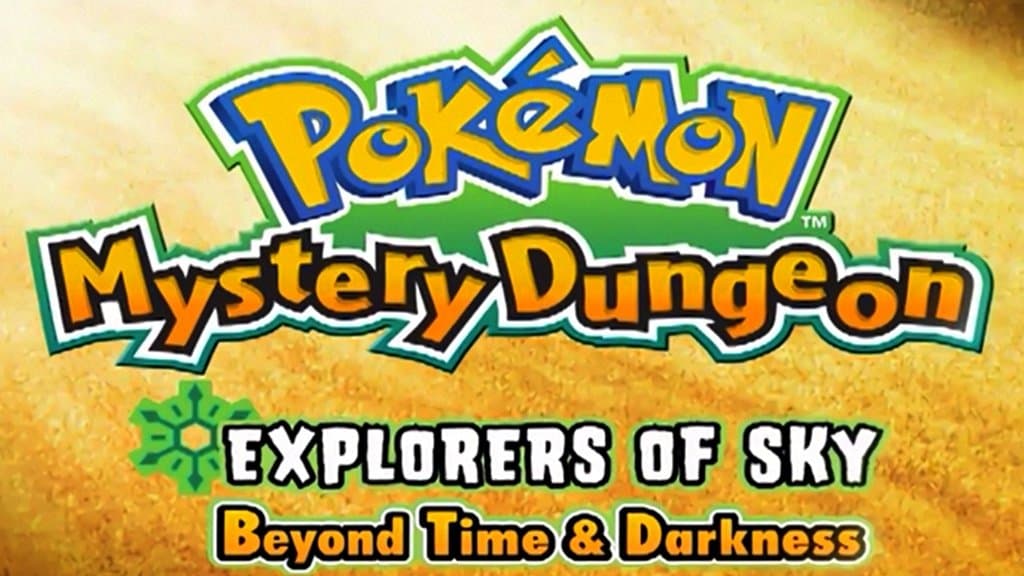 Still from Pokémon Mystery Dungeon: Explorers of Sky - Beyond Time & Darkness
