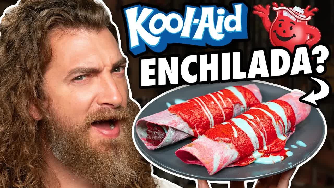Still from Will It Enchilada? Taste Test