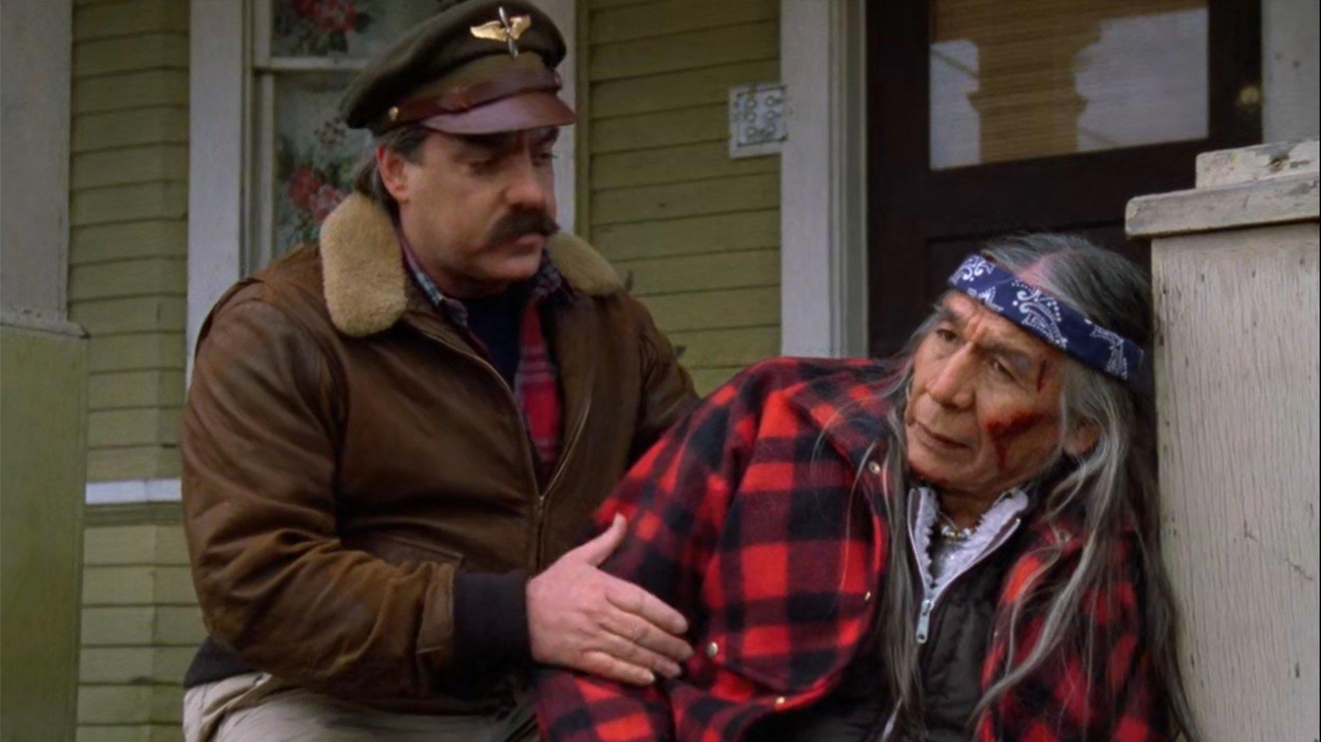Still from Mask of the Wolf