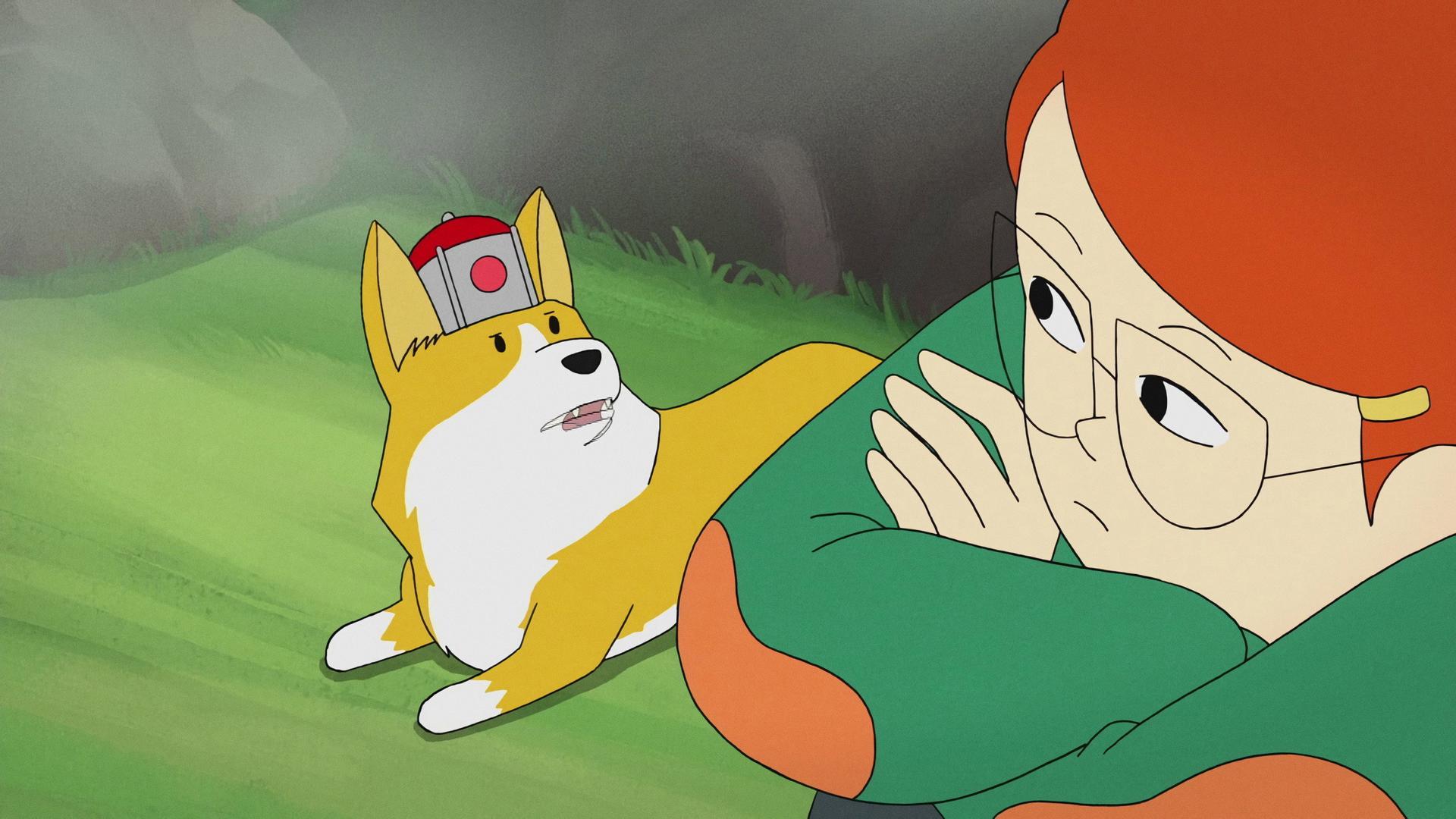 Still from The Corgi Car