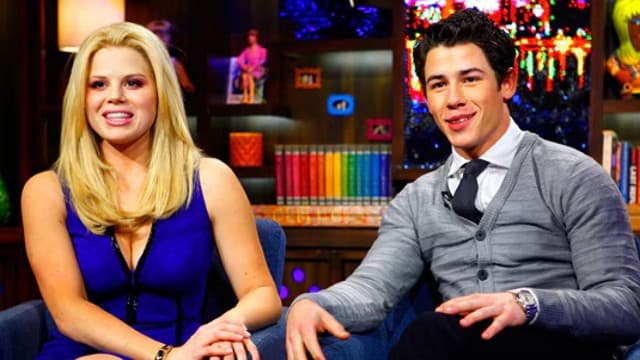Still from Megan Hilty and Nick Jonas