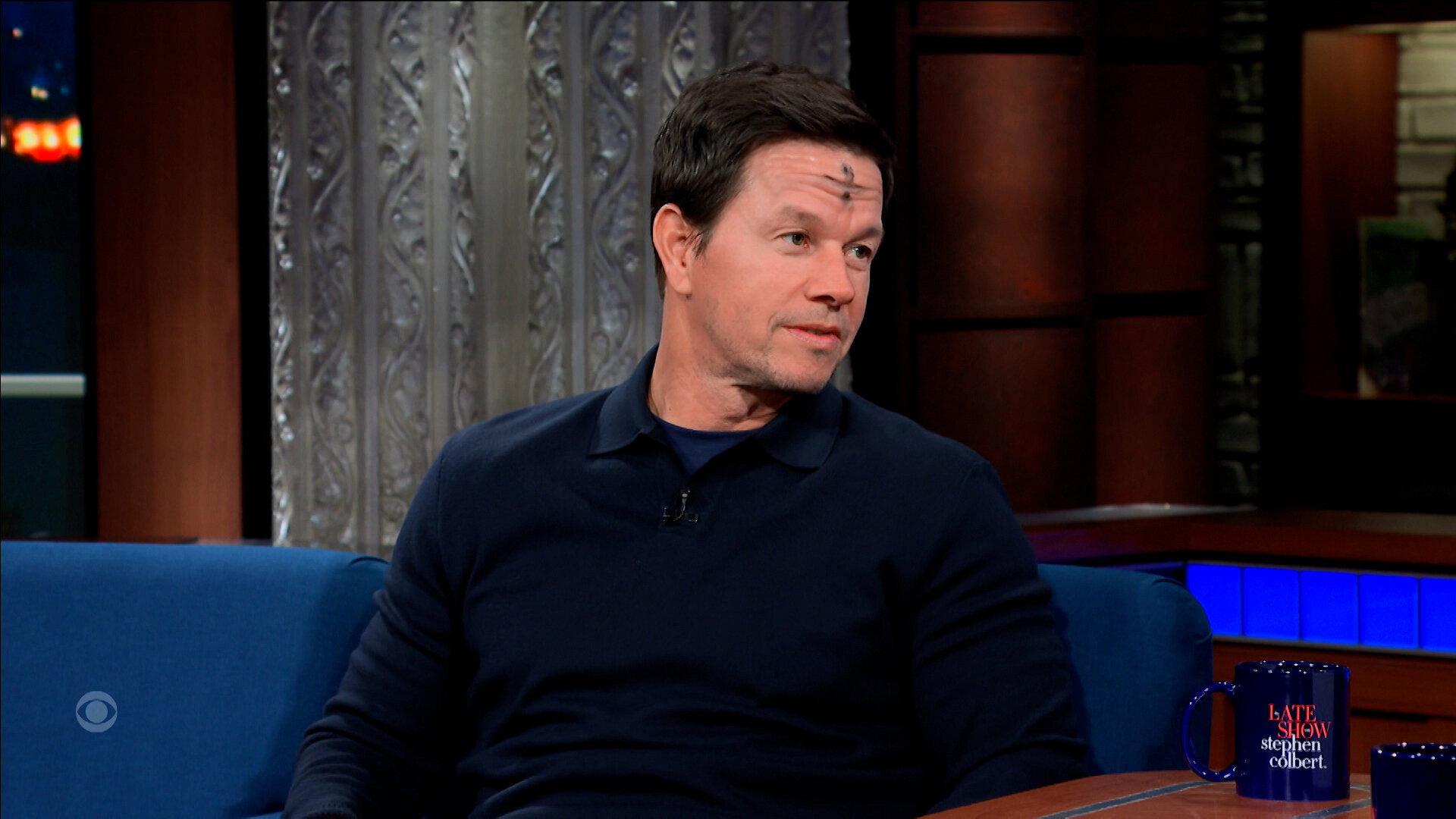 Still from 2/14/24 (Mark Wahlberg, Lily Gladstone)