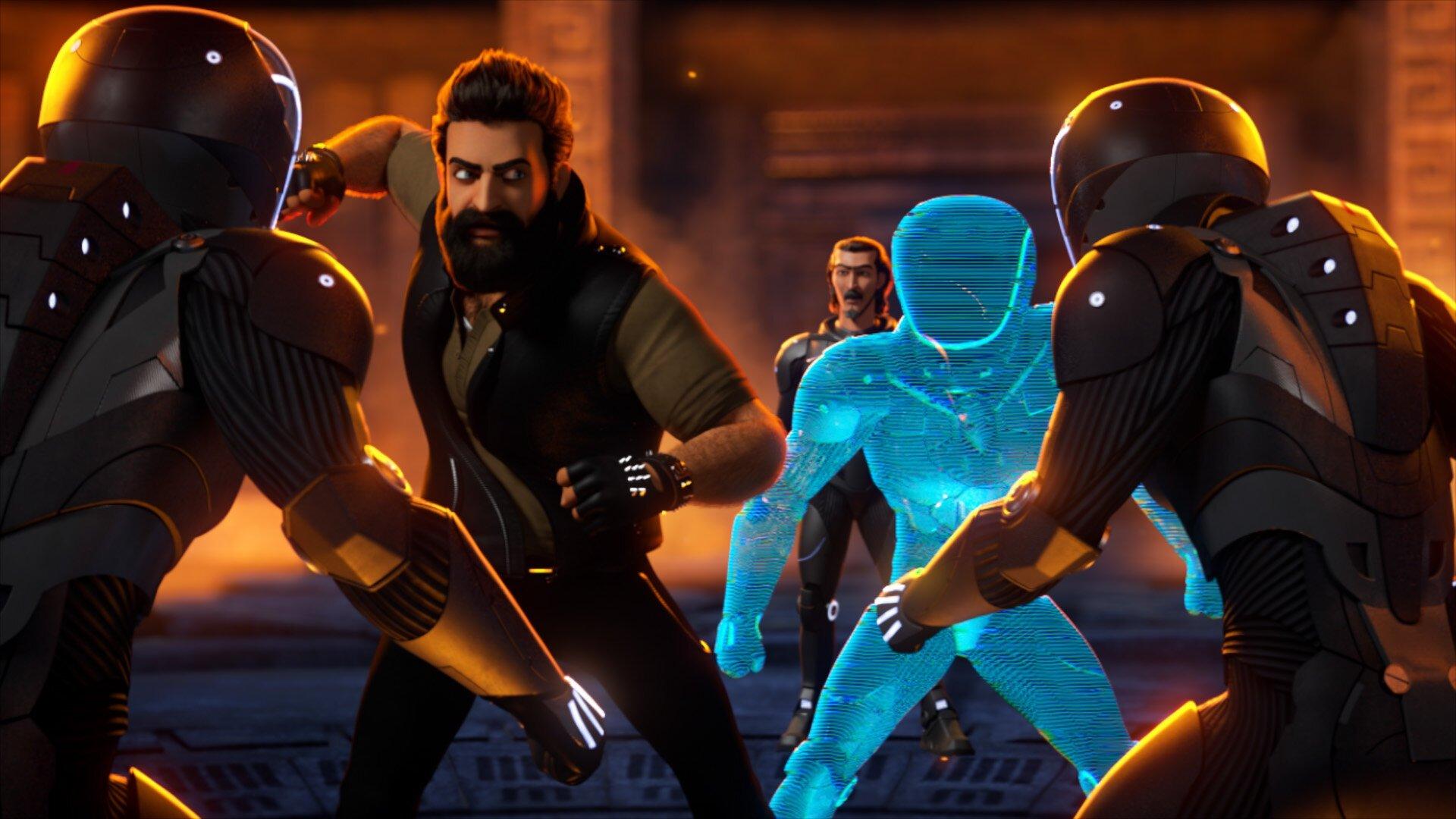 Still from The Siege