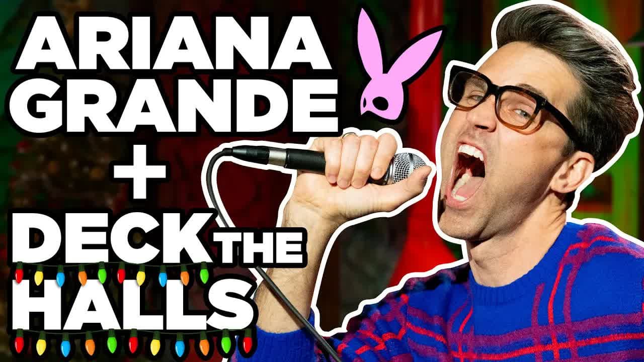Still from Christmas Carol Pop Star Mashup Challenge Ft. Kelly Rowland