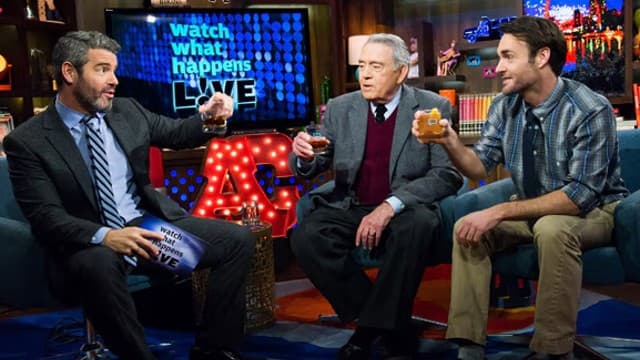 Still from Dan Rather & Will Forte