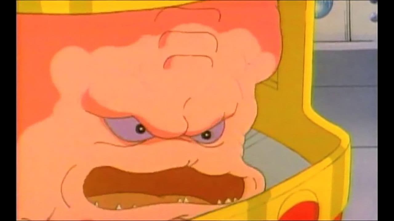 Still from Under the Shell with Krang and Slash