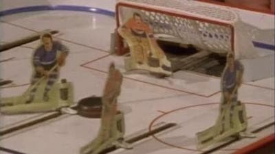 Still from The Good Old Table Hockey Game
