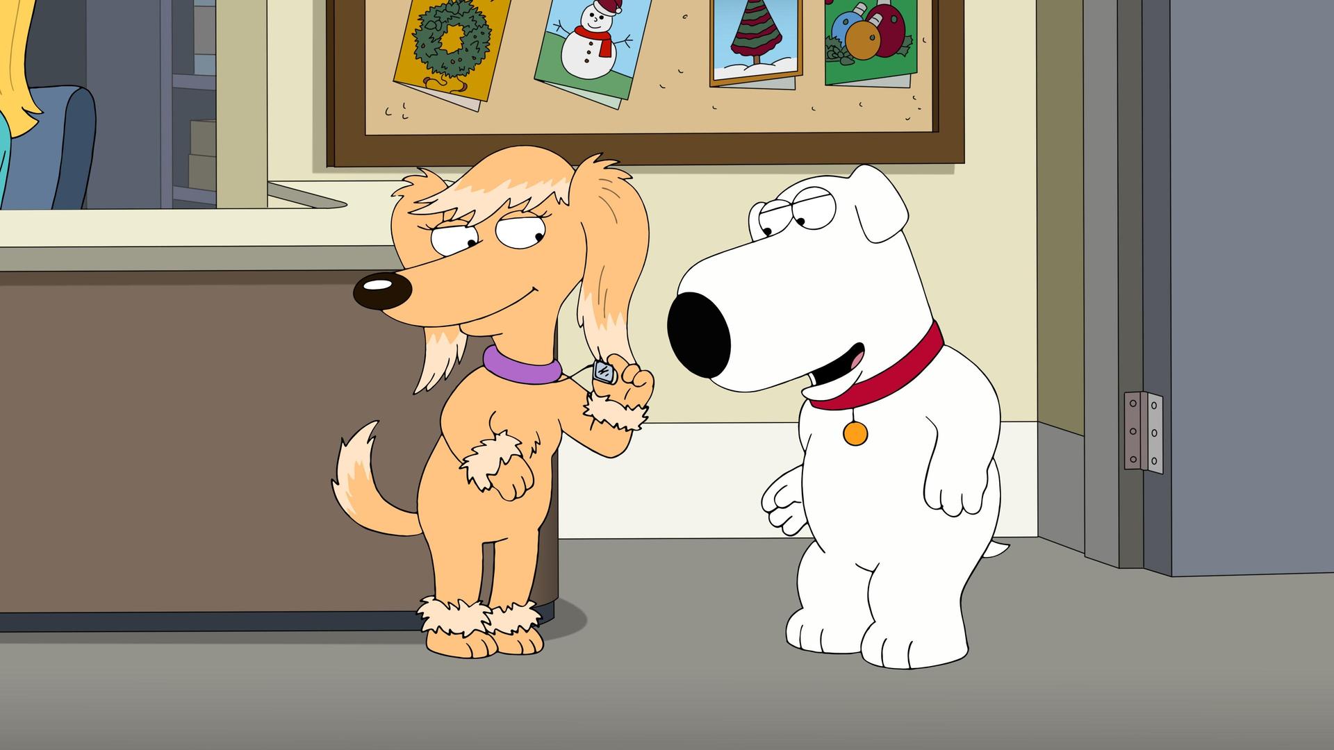 Still from Boy (Dog) Meets Girl (Dog)
