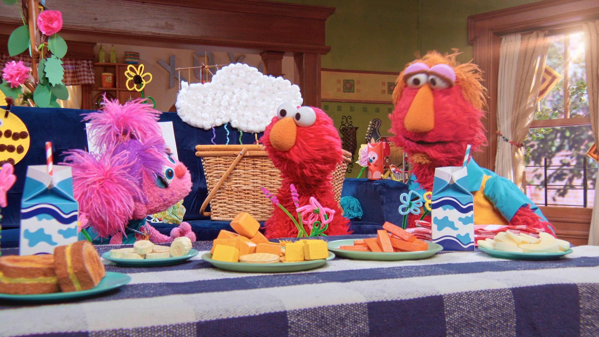 Still from Rainy Day Picnic