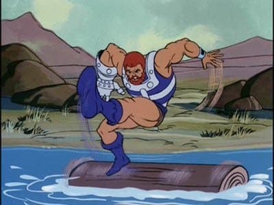 Still from The Games